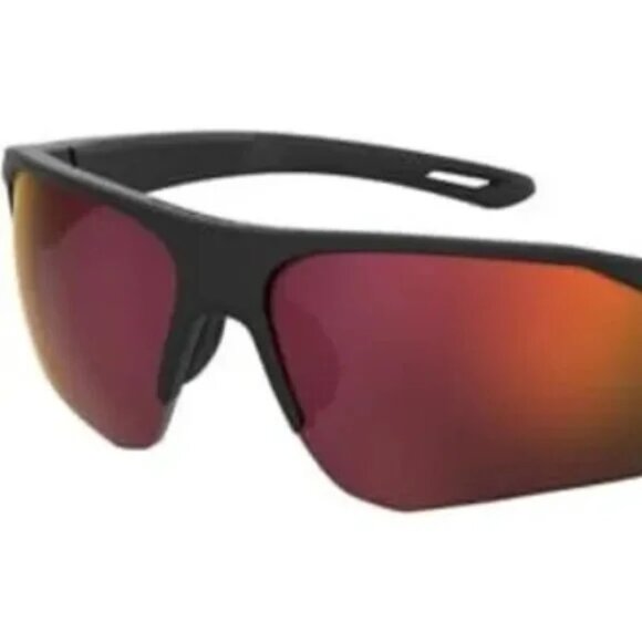 UNDER ARMOUR Sunglasses PLAYMAKER Black Frame Orange Mirror Lens NEW - Picture 8 of 9